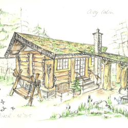 Post&Beam Blockhaus Cozy Cabin
