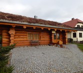 Naturstamm Blockhaus
