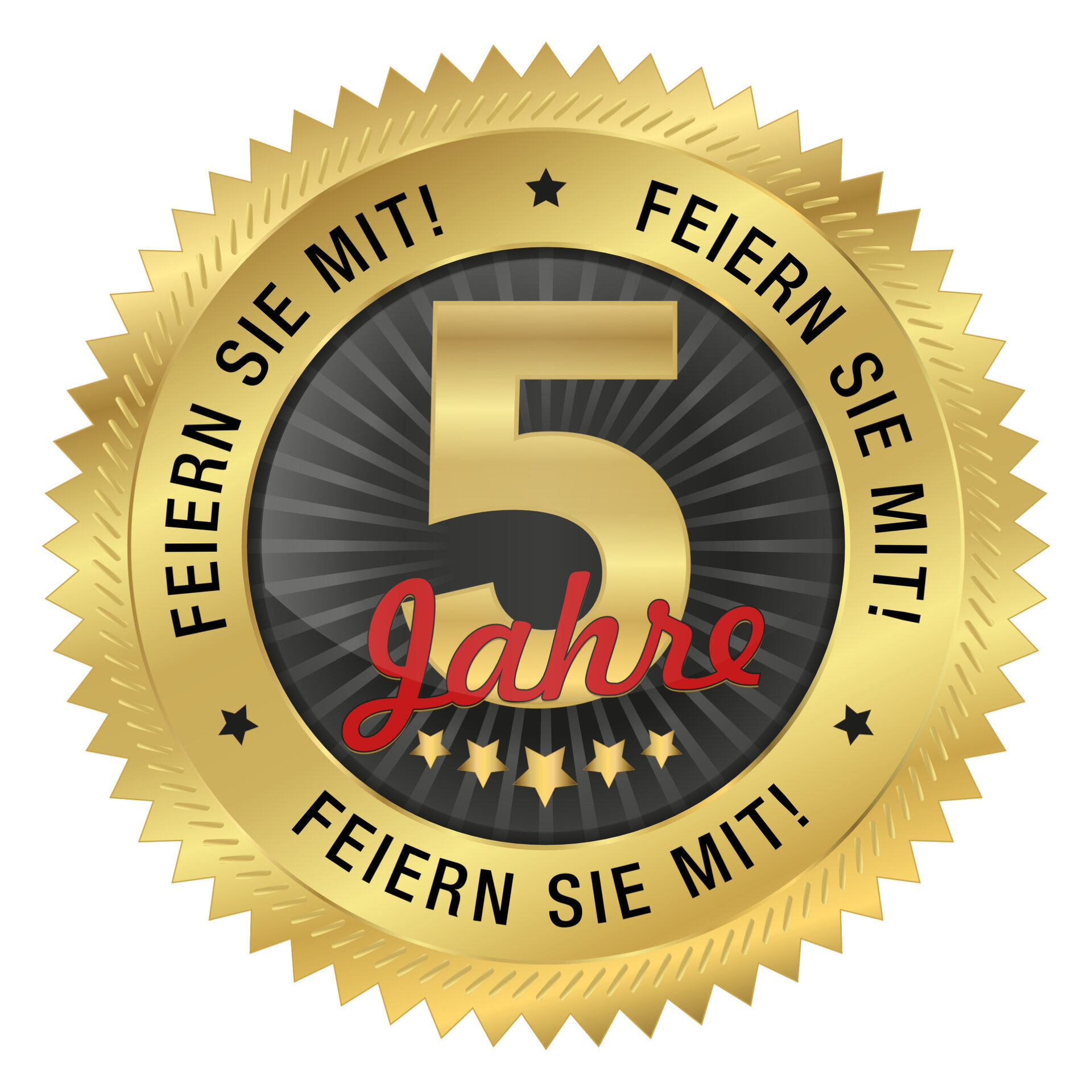 5 Jahre Jubiläum - Feiern Sie mit!